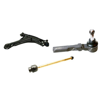 Mevotech® - Original Grade™ Front Passenger Side Lower Control Arm with Ball Joint and Tie Rod End Kit