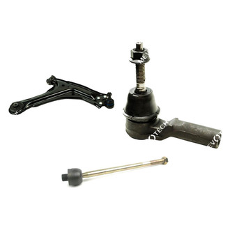 Mevotech® - Original Grade™ Front Passenger Side Lower Control Arm with Ball Joint and Tie Rod End Kit