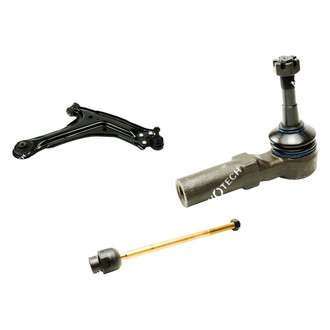 Mevotech® - Original Grade™ Front Passenger Side Lower Control Arm with Ball Joint and Tie Rod End Kit