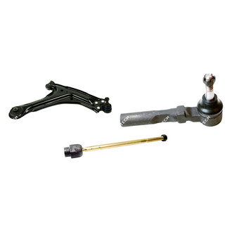 Mevotech® - Original Grade™ Front Passenger Side Lower Control Arm with Ball Joint and Tie Rod End Kit