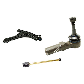 Mevotech® - Original Grade™ Front Passenger Side Lower Control Arm with Ball Joint and Tie Rod End Kit