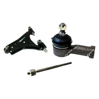 Mevotech® - Original Grade™ Front Passenger Side Lower Control Arm with Ball Joint and Tie Rod End Kit