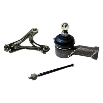 Mevotech® - Original Grade™ Front Passenger Side Lower Control Arm with Ball Joint and Tie Rod End Kit