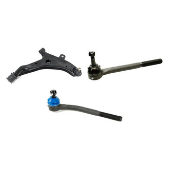 Mevotech® - Original Grade™ Front Passenger Side Lower Control Arm with Ball Joint and Tie Rod End Kit