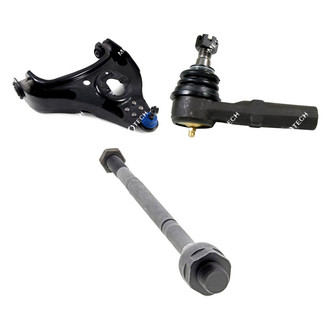 Mevotech® - Original Grade™ Front Passenger Side Lower Control Arm with Ball Joint and Tie Rod End Kit