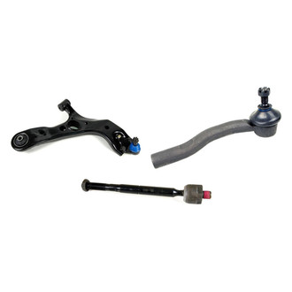 Mevotech® - Original Grade™ Front Passenger Side Lower Control Arm with Ball Joint and Tie Rod End Kit
