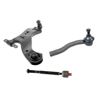 Mevotech® - Original Grade™ Front Passenger Side Lower Control Arm with Ball Joint and Tie Rod End Kit
