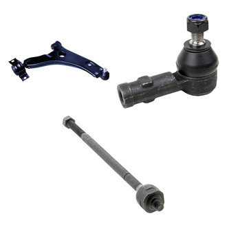 Mevotech® - Original Grade™ Front Passenger Side Lower Control Arm with Ball Joint and Tie Rod End Kit