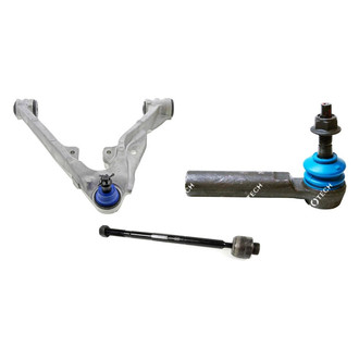 Mevotech® - Original Grade™ Front Passenger Side Lower Control Arm with Ball Joint and Tie Rod End Kit