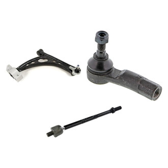 Mevotech® - Original Grade™ Front Passenger Side Lower Control Arm with Ball Joint and Tie Rod End Kit