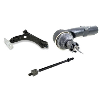 Mevotech® - Original Grade™ Front Passenger Side Lower Control Arm with Ball Joint and Tie Rod End Kit