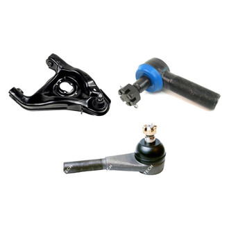 Mevotech® - Original Grade™ Front Passenger Side Lower Control Arm with Ball Joint and Tie Rod End Kit