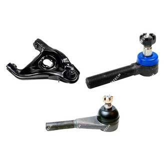 Mevotech® - Original Grade™ Front Passenger Side Lower Control Arm with Ball Joint and Tie Rod End Kit