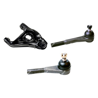 Mevotech® - Original Grade™ Front Passenger Side Lower Control Arm with Ball Joint and Tie Rod End Kit