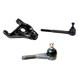 Mevotech® - Original Grade™ Front Passenger Side Lower Control Arm with Ball Joint and Tie Rod End Kit