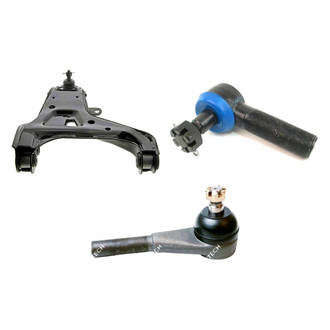 Mevotech® - Original Grade™ Front Passenger Side Lower Control Arm with Ball Joint and Tie Rod End Kit
