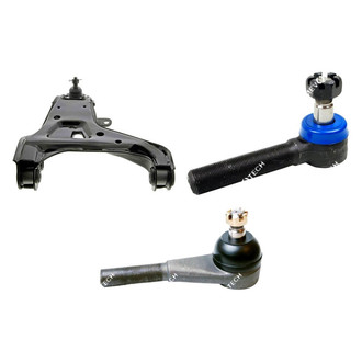 Mevotech® - Original Grade™ Front Passenger Side Lower Control Arm with Ball Joint and Tie Rod End Kit