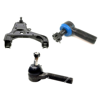 Mevotech® - Original Grade™ Front Passenger Side Lower Control Arm with Ball Joint and Tie Rod End Kit