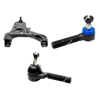 Mevotech® - Original Grade™ Front Passenger Side Lower Control Arm with Ball Joint and Tie Rod End Kit