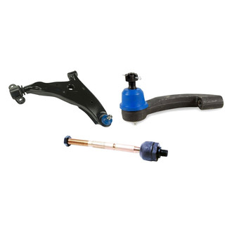 Mevotech® - Original Grade™ Front Passenger Side Lower Control Arm with Ball Joint and Tie Rod End Kit