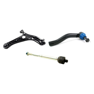 Mevotech® - Original Grade™ Front Passenger Side Lower Control Arm with Ball Joint and Tie Rod End Kit