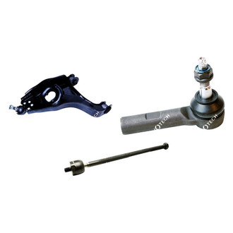 Mevotech® - Original Grade™ Front Passenger Side Lower Control Arm with Ball Joint and Tie Rod End Kit