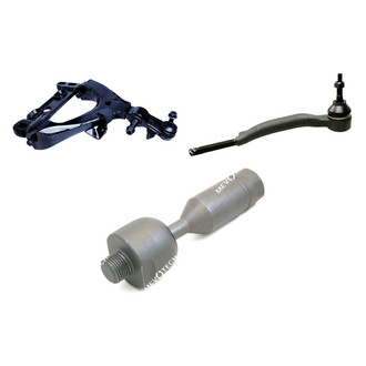 Mevotech® - Original Grade™ Front Passenger Side Lower Control Arm with Ball Joint and Tie Rod End Kit