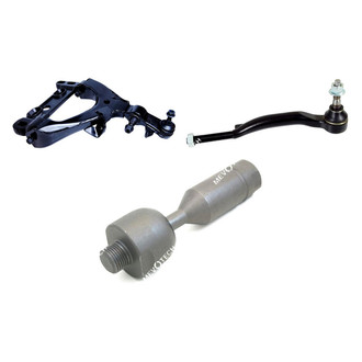 Mevotech® - Original Grade™ Front Passenger Side Lower Control Arm with Ball Joint and Tie Rod End Kit