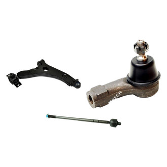 Mevotech® - Original Grade™ Front Passenger Side Lower Control Arm with Ball Joint and Tie Rod End Kit