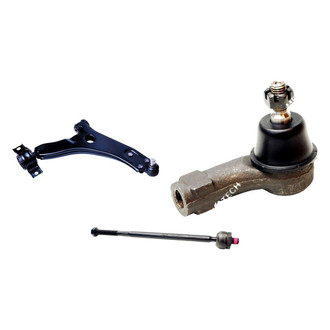 Mevotech® - Original Grade™ Front Passenger Side Lower Control Arm with Ball Joint and Tie Rod End Kit