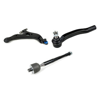 Mevotech® - Original Grade™ Front Passenger Side Lower Control Arm with Ball Joint and Tie Rod End Kit