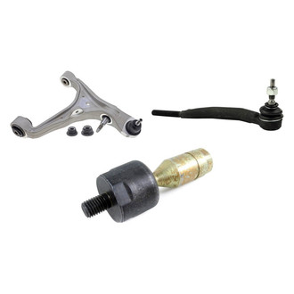 Mevotech® - Original Grade™ Front Passenger Side Lower Control Arm with Ball Joint and Tie Rod End Kit