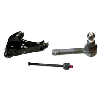 Mevotech® - Original Grade™ Front Passenger Side Lower Control Arm with Ball Joint and Tie Rod End Kit