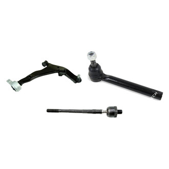 Mevotech® - Original Grade™ Front Passenger Side Lower Control Arm with Ball Joint and Tie Rod End Kit