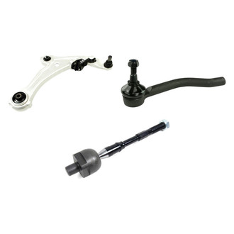 Mevotech® - Original Grade™ Front Passenger Side Lower Control Arm with Ball Joint and Tie Rod End Kit