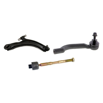 Mevotech® - Original Grade™ Front Passenger Side Lower Control Arm with Ball Joint and Tie Rod End Kit