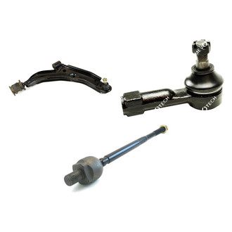 Mevotech® - Original Grade™ Front Passenger Side Lower Control Arm with Ball Joint and Tie Rod End Kit