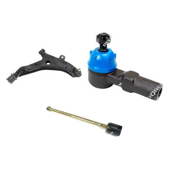 Mevotech® - Original Grade™ Front Passenger Side Lower Control Arm with Ball Joint and Tie Rod End Kit
