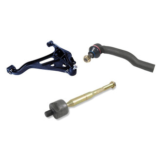 Mevotech® - Original Grade™ Front Passenger Side Lower Control Arm with Ball Joint and Tie Rod End Kit
