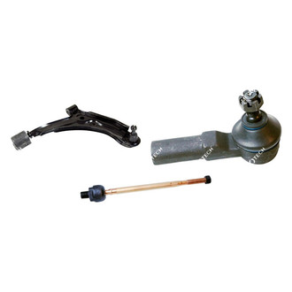 Mevotech® - Original Grade™ Front Passenger Side Lower Control Arm with Ball Joint and Tie Rod End Kit