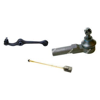 Mevotech® - Original Grade™ Front Passenger Side Lower Control Arm with Ball Joint and Tie Rod End Kit