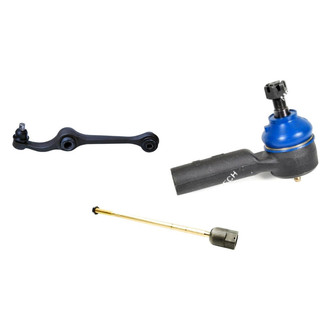 Mevotech® - Original Grade™ Front Passenger Side Lower Control Arm with Ball Joint and Tie Rod End Kit