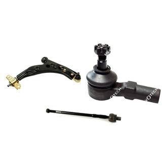 Mevotech® - Original Grade™ Front Passenger Side Lower Control Arm with Ball Joint and Tie Rod End Kit