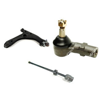 Mevotech® - Original Grade™ Front Passenger Side Lower Control Arm with Ball Joint and Tie Rod End Kit