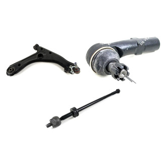 Mevotech® - Original Grade™ Front Passenger Side Lower Control Arm with Ball Joint and Tie Rod End Kit