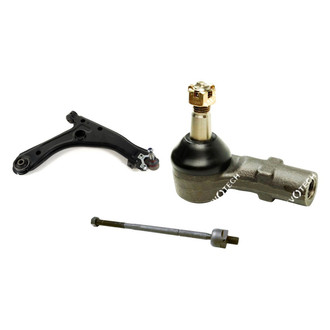Mevotech® - Original Grade™ Front Passenger Side Lower Control Arm with Ball Joint and Tie Rod End Kit