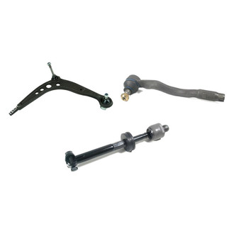 Mevotech® - Original Grade™ Front Passenger Side Lower Control Arm with Ball Joint and Tie Rod End Kit