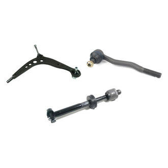 Mevotech® - Original Grade™ Front Passenger Side Lower Control Arm with Ball Joint and Tie Rod End Kit