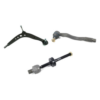Mevotech® - Original Grade™ Front Passenger Side Lower Control Arm with Ball Joint and Tie Rod End Kit