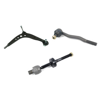 Mevotech® - Original Grade™ Front Passenger Side Lower Control Arm with Ball Joint and Tie Rod End Kit